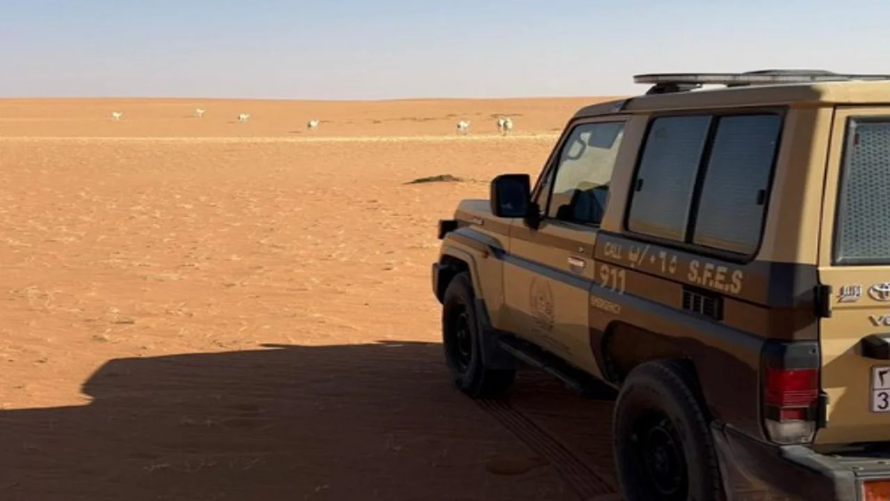 الرعي الجائر يوقع مواطناً في قبضة أمن محمية الإمام عبدالعزيز الملكية
